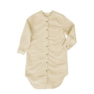 Nico Nico kids corduroy shirt dress 4 years organic cotton